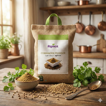 Rejoice Coriander Powder – Premium Quality | 5 KG Pack | Product of India